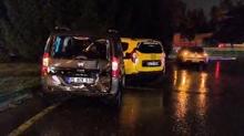 Erzurum'da zincirleme kaza! 8 ara birbirine girdi