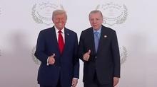 Trump, Bakan Erdoan' sevinle karlad: Bu adam seviyorum