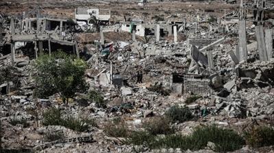 Gazze'nin yeniden inas iin 70 milyar dolara ihtiya var