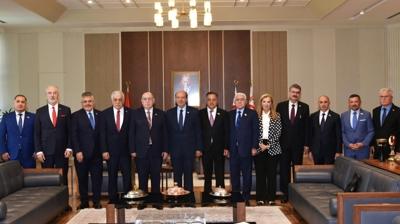 KKTC Cumhurbakan Tatar: Erdoan her zaman yanmzda durdu