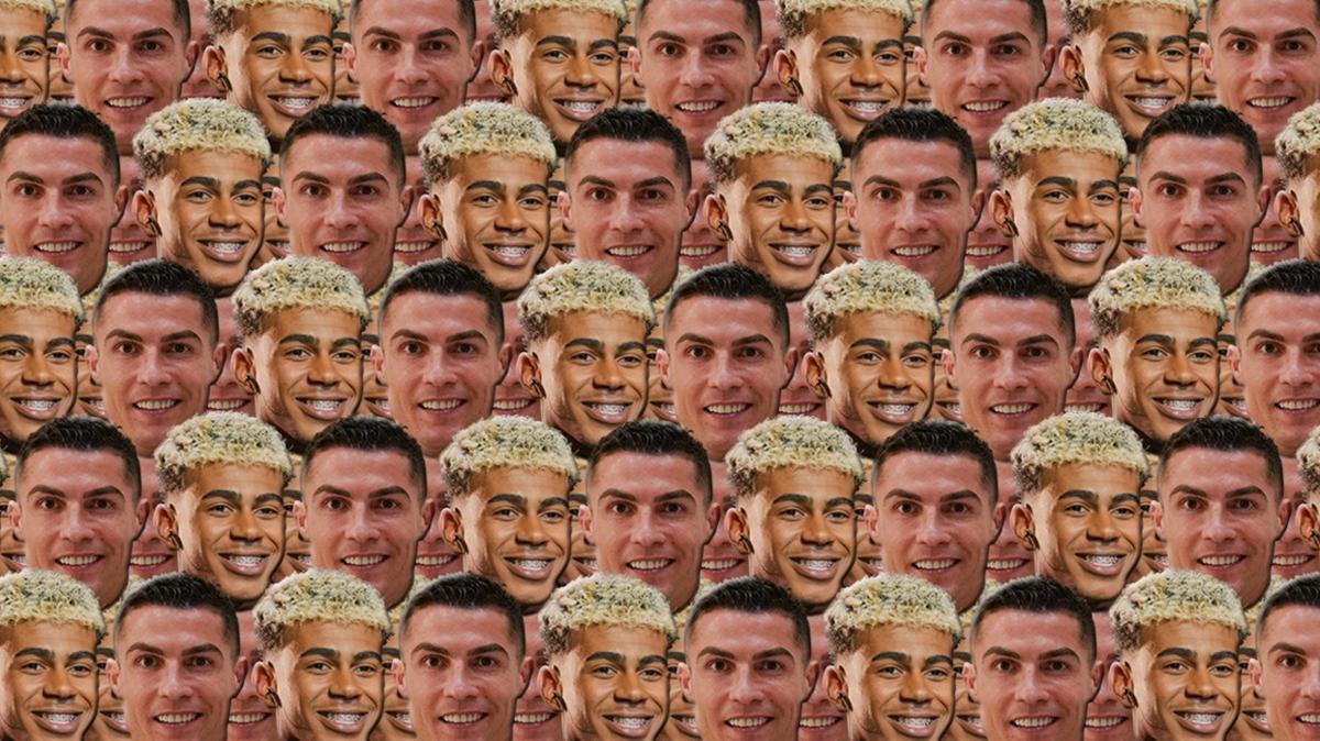 optik illzyon arda gler yamal ronaldo test futbol fotoraflar resimleri