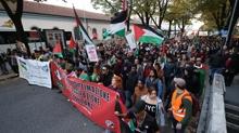 talyan taraflardan katil srail iin protesto yry!