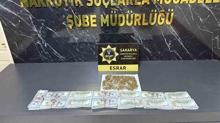 Narkotik'ten sk takip! Kuyumcudan alnan 130 bin dolar Sakarya'da kt