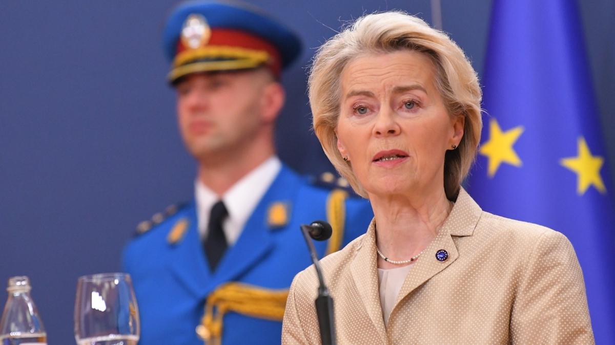 AB Katlm Sreci  Ursula von der Leyen  Srbistan fotoraflar resimleri
