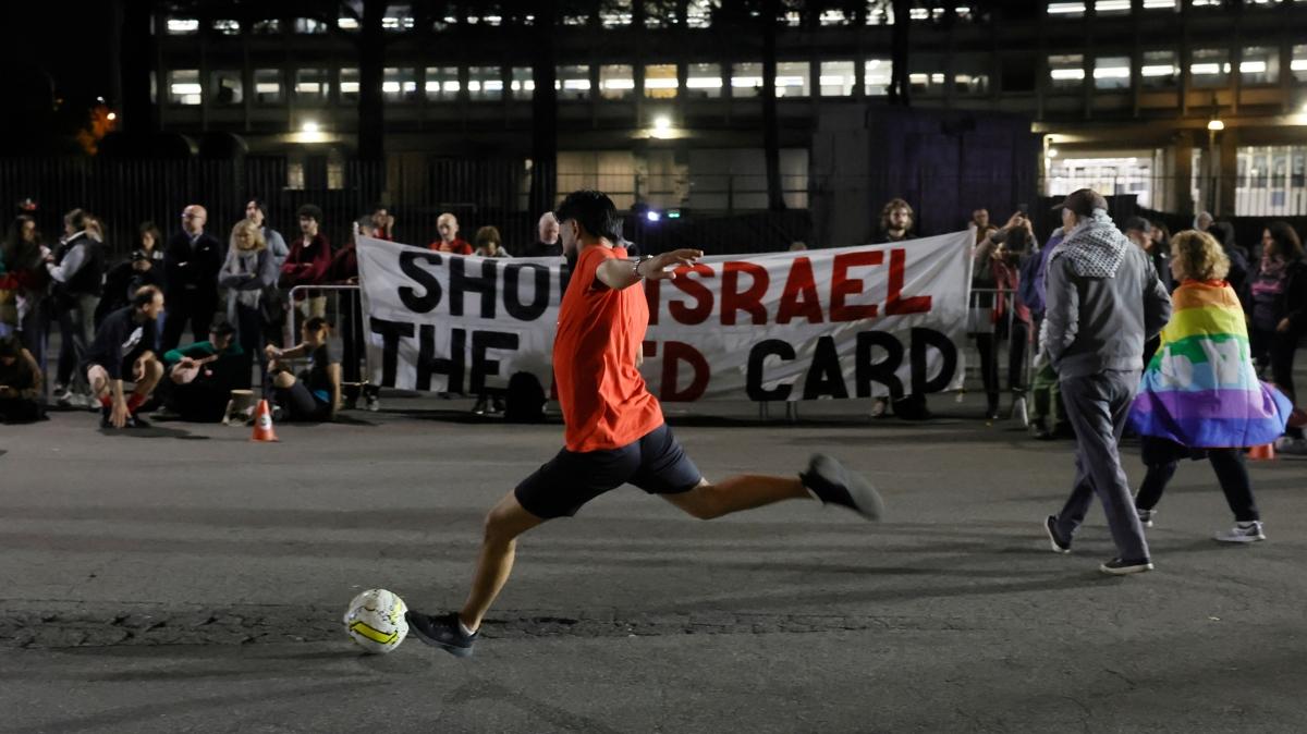 italya israil futbol fotoraflar resimleri