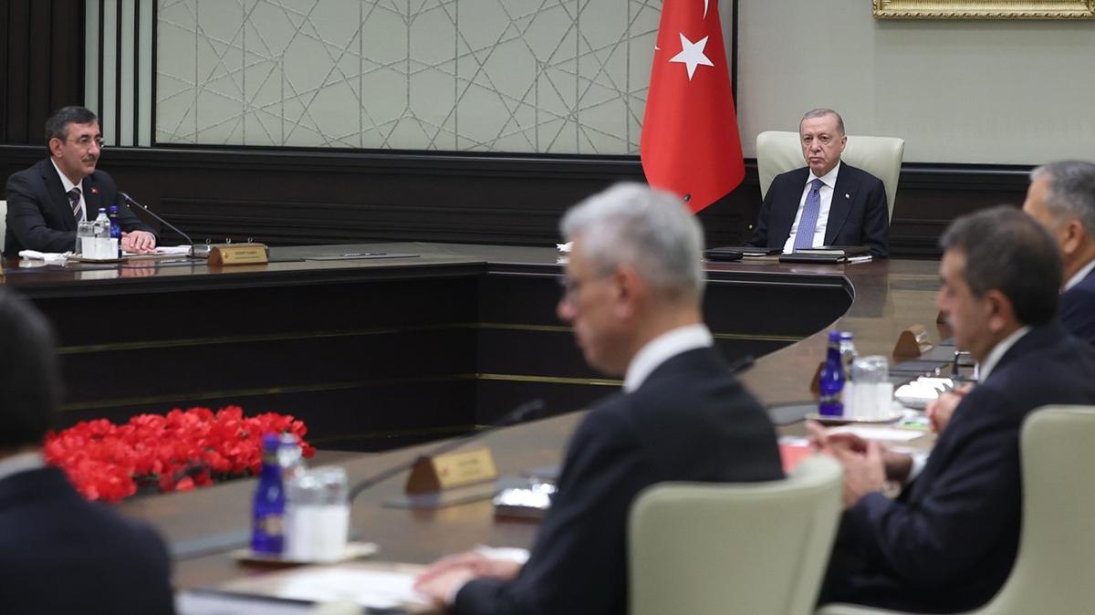Erdoan  Gazzede atekes  kabine toplants fotoraflar resimleri