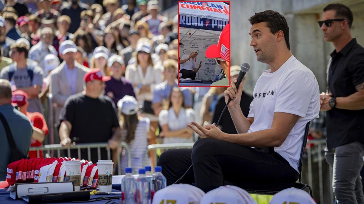 ABD Trump Charlie Kirk fotoraflar resimleri