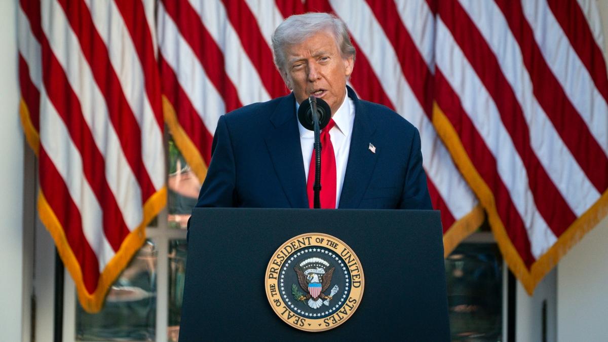 Trump ABD in Ticaret Gmrk Vergisi fotoraflar resimleri