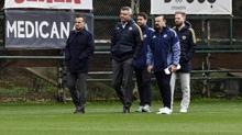 Fenerbahe'de bakan Sadettin Saran, antrenman takip etti