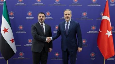 Dileri Bakan Fidan, Suriyeli mevkida eybani ile grt