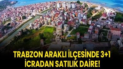 Trabzon Arakl ilesinde 3+1 icradan satlk daire!