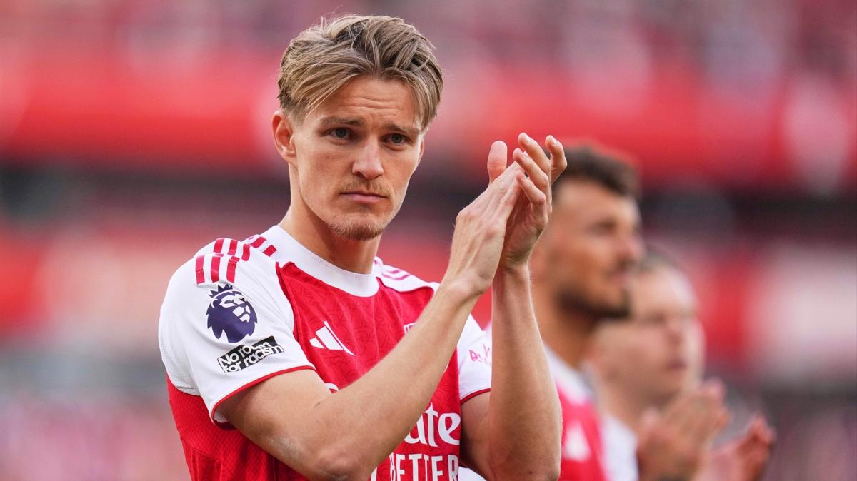 odegaard arsenal arteta fotoraflar resimleri
