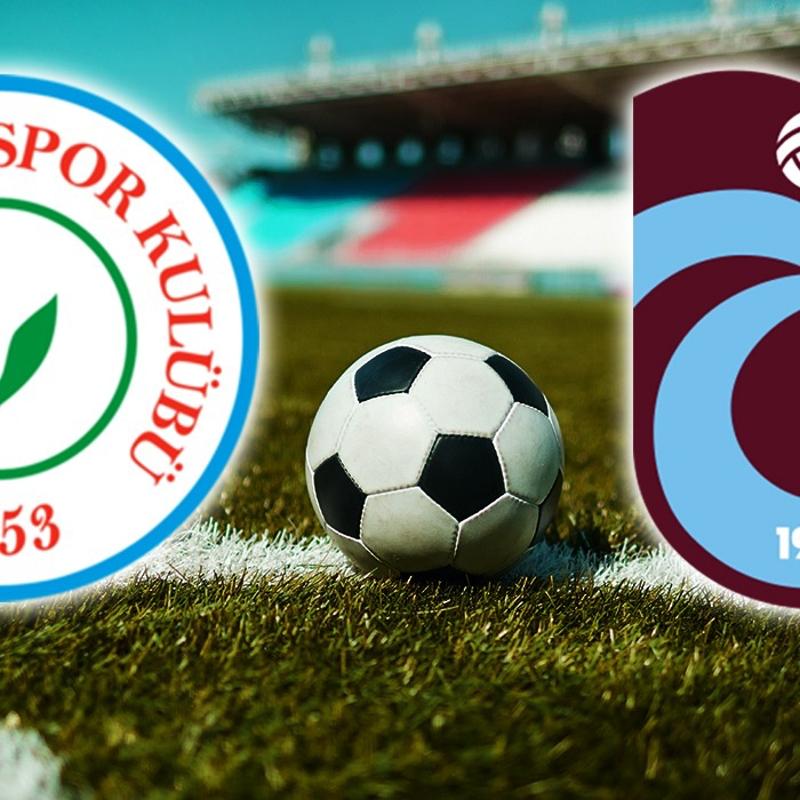 aykur Rizespor-Trabzonspor ma saat kata, hangi kanalda? Trendyol Sper Lig!