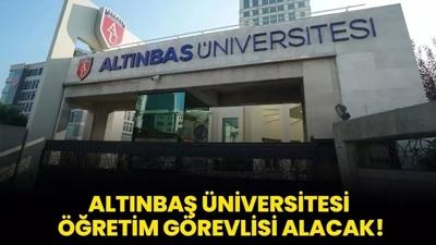 Altnba niversitesi retim Grevlisi alacak!