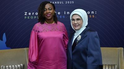 Emine Erdoan, Fatima Maada Bio ile grt