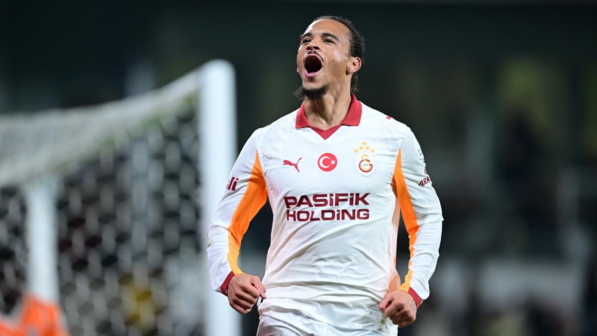 Galatasaray Leroy Sane Sper Lig fotoraflar resimleri