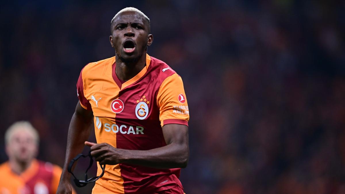 victor osimhen galatasaray futbol fotoraflar resimleri