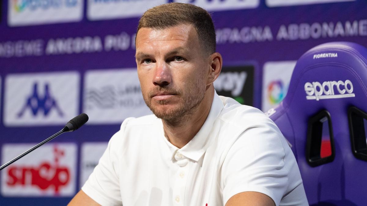 edin dzeko transfer italya fotoraflar resimleri