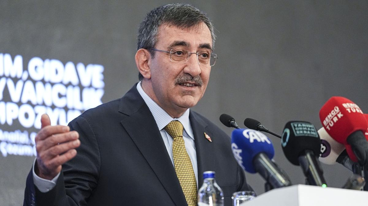 Cumhurbakan Yardmcs Cevdet Ylmaz Cevdet Ylmaz Tarm  Gda ve Hayvanclk Sempozyumu fotoraflar resimleri