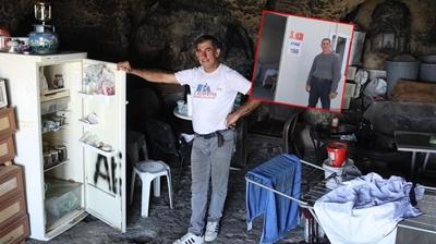 Depremden sonra maarada yayordu... Valilik yardm eli uzatt