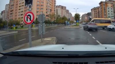 Krmz kta geen src kazaya neden oldu: O anlar kamerada