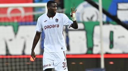 Onuachu ve Augusto'nun golleri Trabzonspor'u tayor