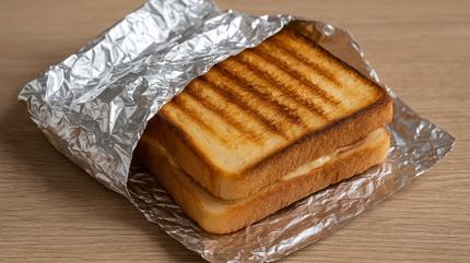 Herkes ayn hatay yapyor! Tostlar alminyum folyoya sarmayn