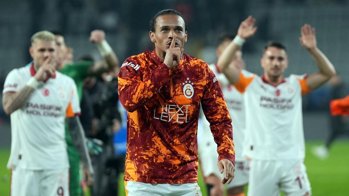 leroy sane galatasaray sper lig fotoraflar resimleri