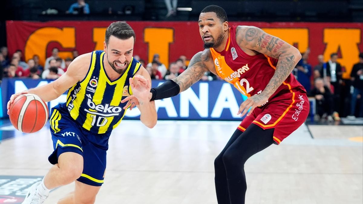 Galatasaray Fenerbahe Basketbol fotoraflar resimleri
