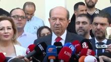 KKTC sandk banda... Tatar'dan Erdoan'a teekkr: Trkiye'nin desteiyle byk iler baardk