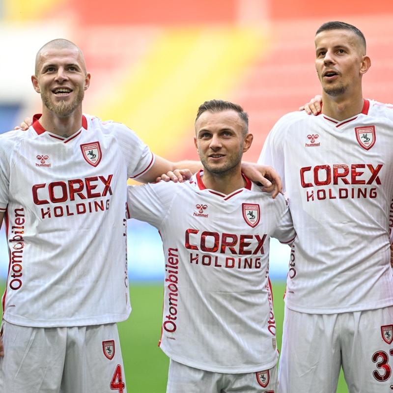 Samsunspor'un deplasmanlarda kaybetmiyor