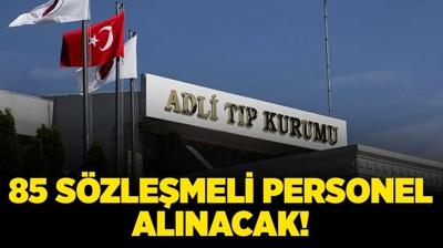 Adli Tp Kurumu Bakanl 85 Szlemeli Personel alacak!