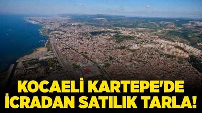 Kocaeli Kartepe'de 3.756,40 metrekare icradan satlk tarla!
