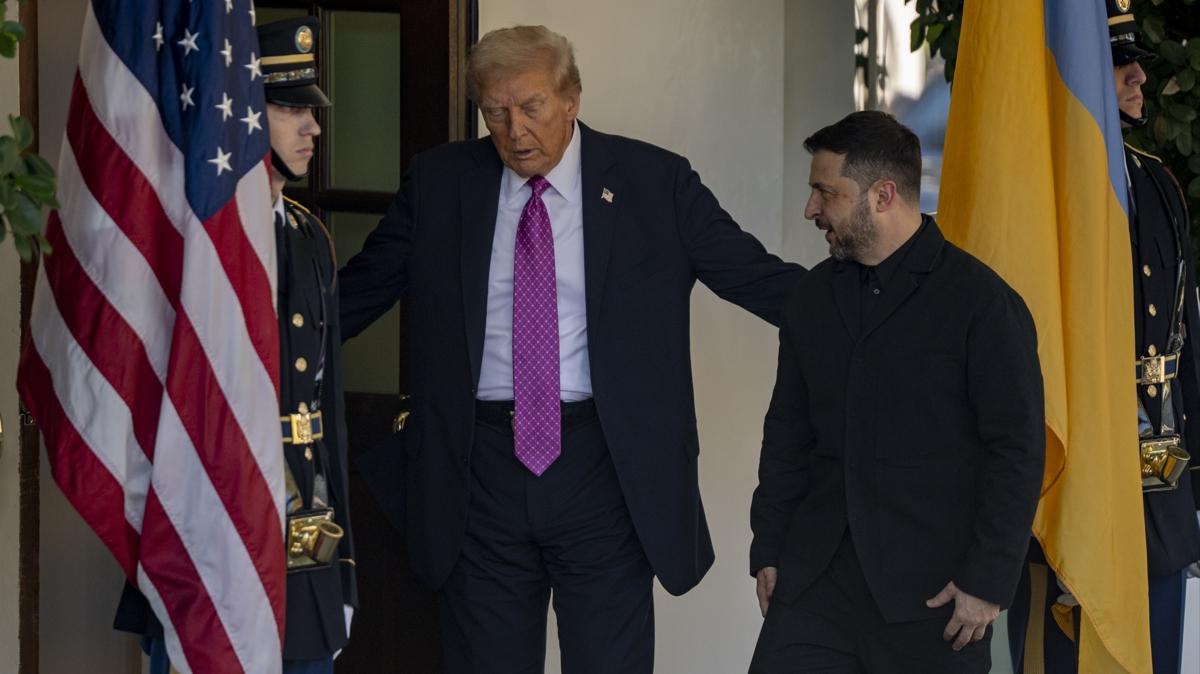 Tartma Ukrayna Trump Zelenski fotoraflar resimleri