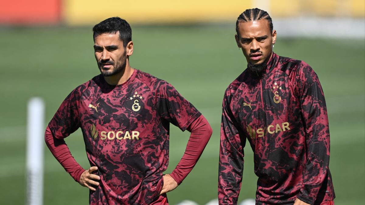 leroy sane ilkay gndoan galatasaray fotoraflar resimleri