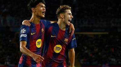 Barcelona'dan Olympiakos alarna yarm dzine gol!