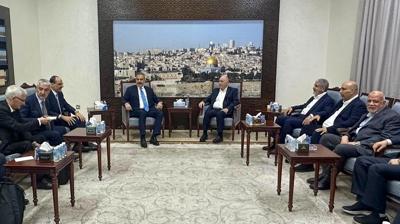 Katar'da Gazze toplants... Bakan Fidan Hamas heyetiyle grt