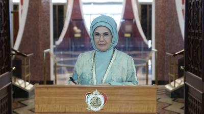 Emine Erdoan, Kuveyt'te Al Salam Saray Mzesi'ni ziyaret etti