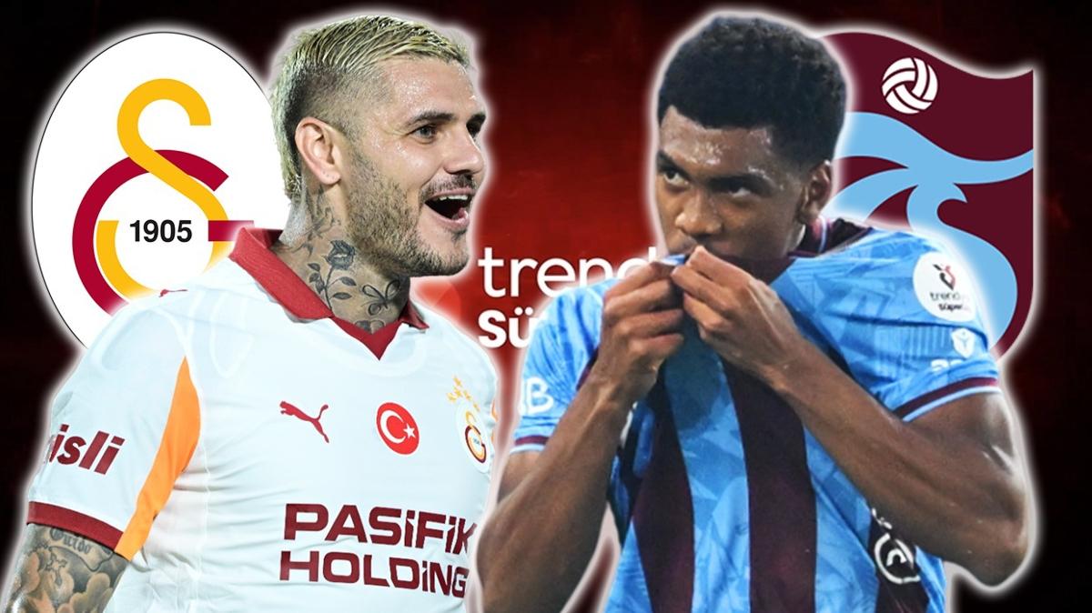 Galatasaray-Trabzonspor ma ne zaman Trendyol Sper Lig Galatasaray Trabzonspor fotoraflar resimleri