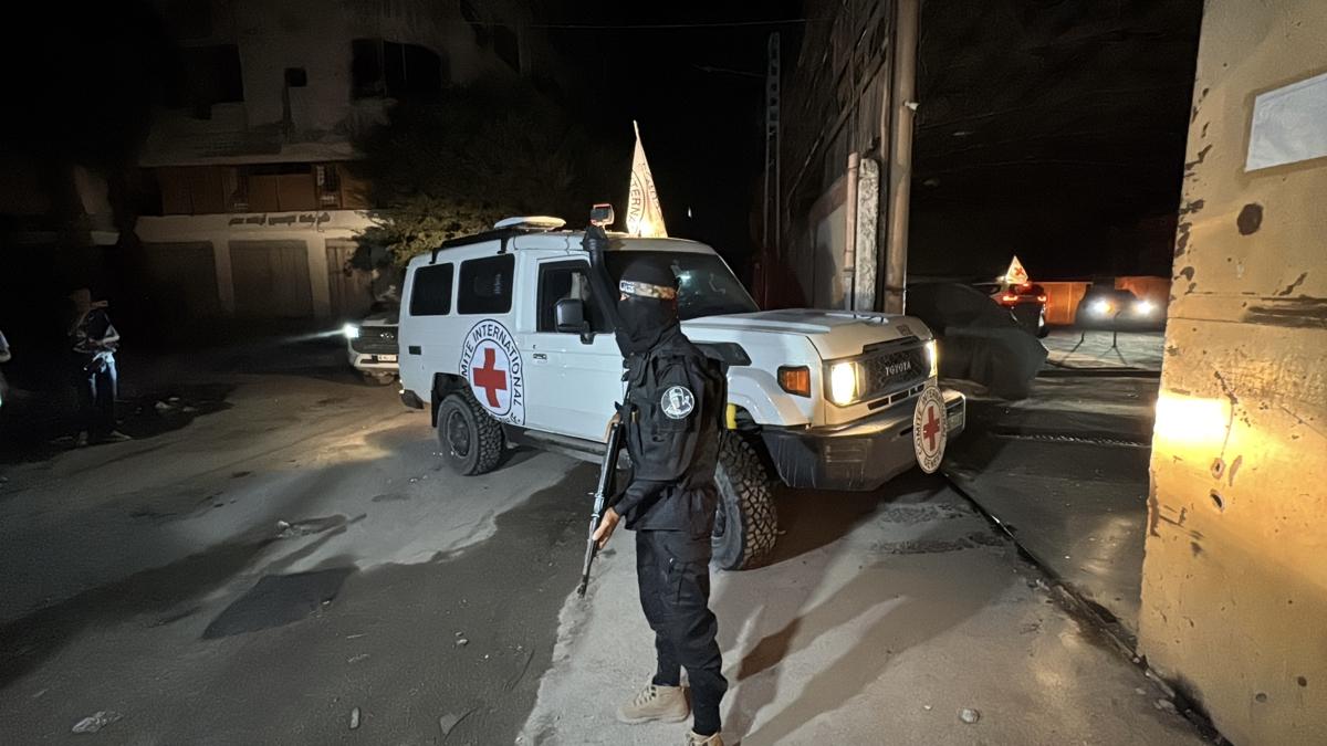 srail Esir takas Hamas Gazze fotoraflar resimleri