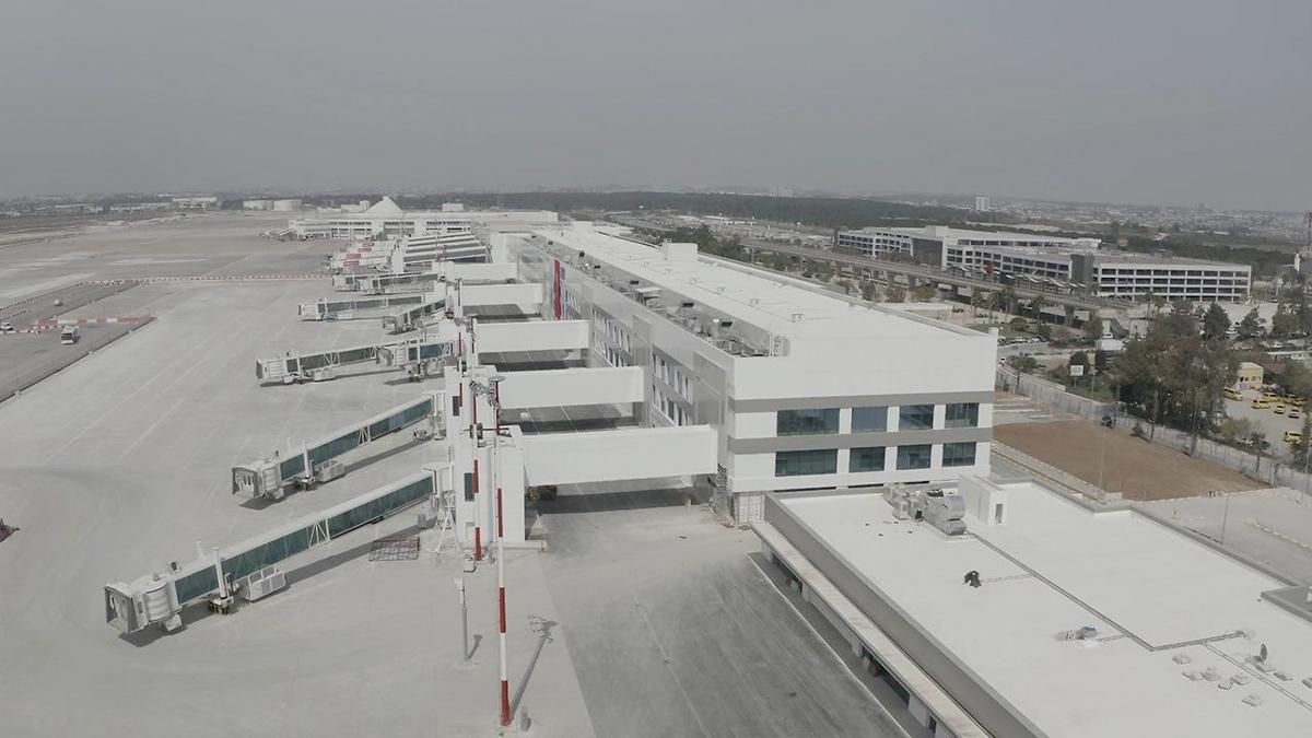 Antalya Havaliman Yeni kule Hava trafik kontrol kulesi fotoraflar resimleri