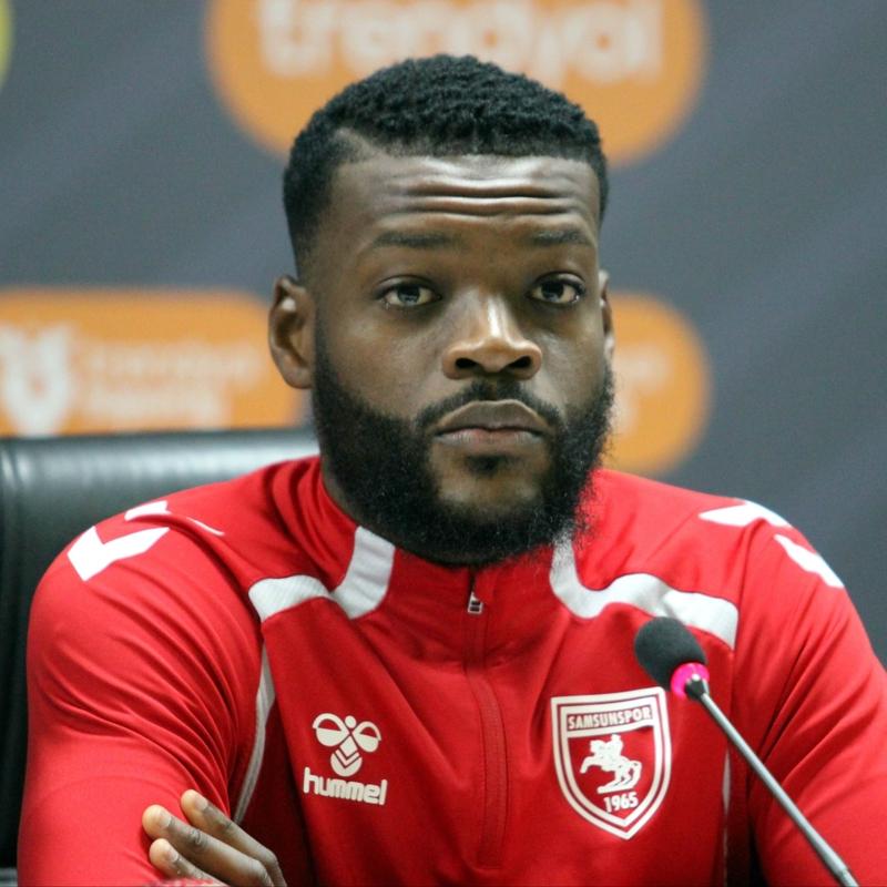 Samsunspor'a Dinamo Kiev ma ncesi kt haber: Olivier Ntcham