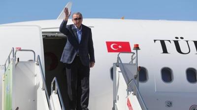 Bakan Erdoan, Katar'dan ayrld