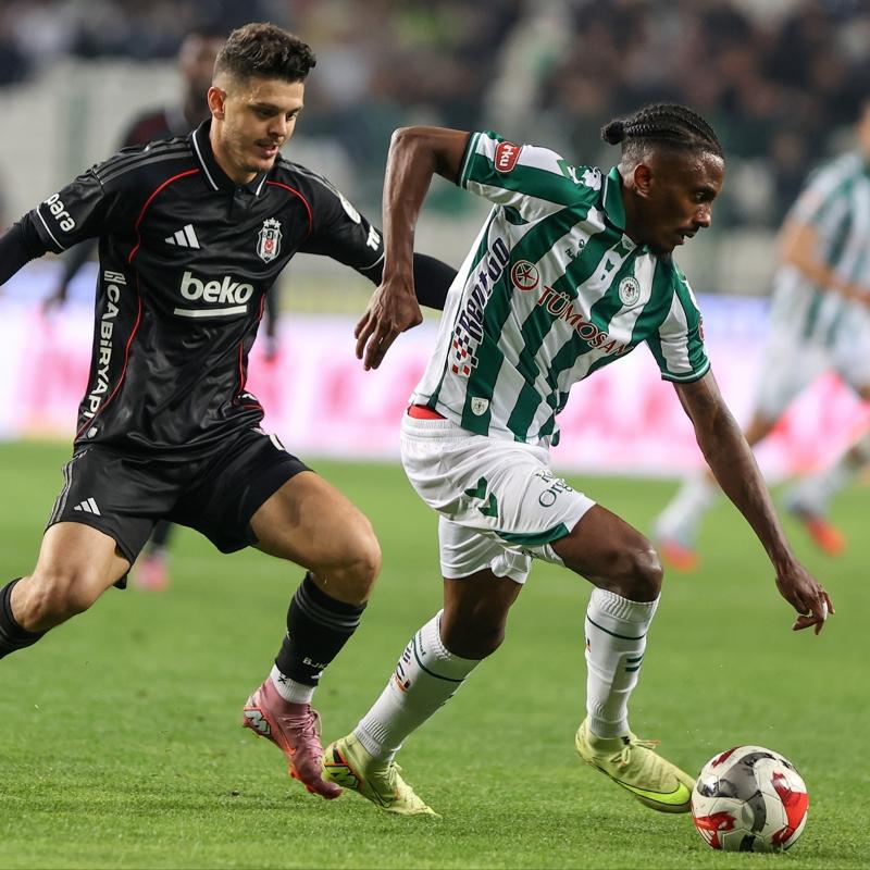 Beikta ve Konyaspor, ma sonras PFDK'ye sevk edildi
