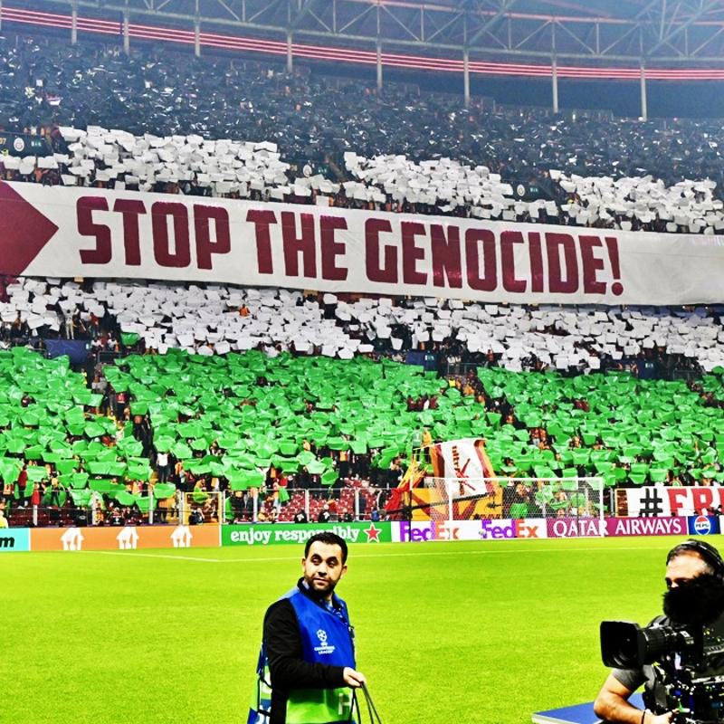 Galatasaray Gazze'yi unutmad! Bodo/Glimt'ten destek geldi
