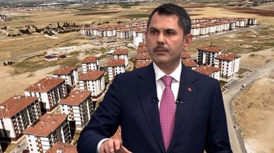 Bakan Kurum paylat: Devletimiz 500 bin yuva iin hazr