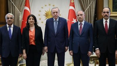 Tarih belli oldu! Bakan Erdoan DEM heyetini kabul edecek