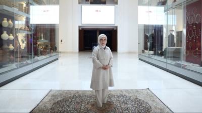 Emine Erdoan, Umman'daki Ulusal Mze'yi ziyaret etti