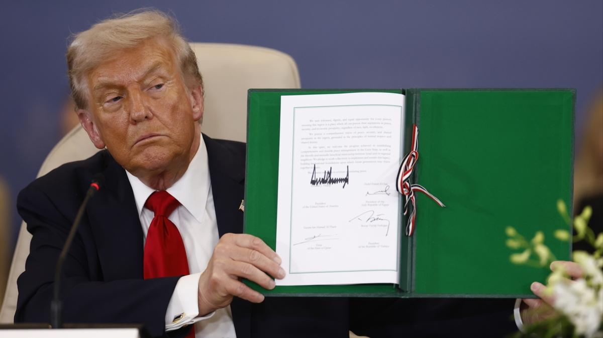 ABD Trump Gazze fotoraflar resimleri