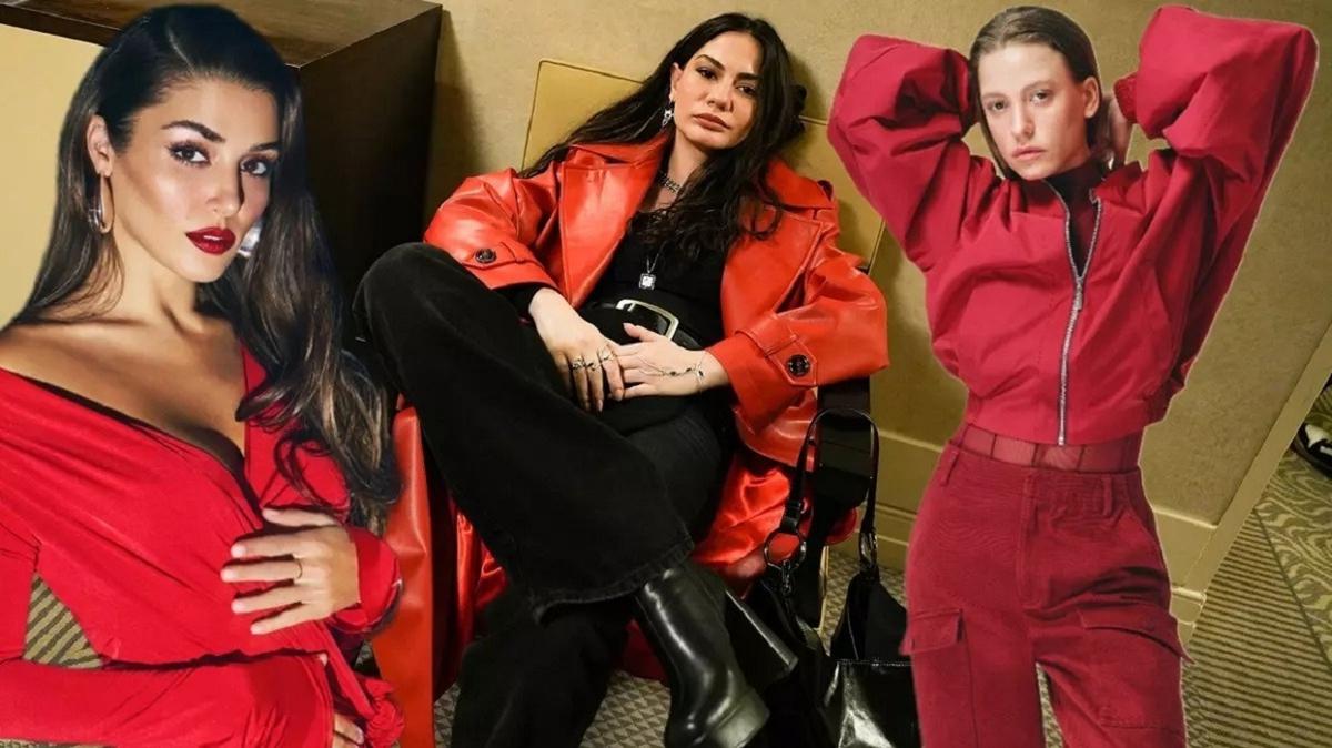 serenay sarkaya demet zdemir hande erel magazin fotoraflar resimleri